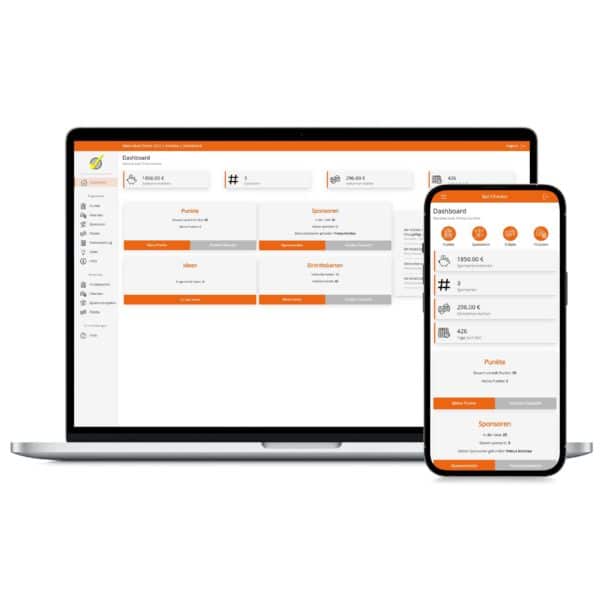 Ansicht des Dashboards vom Maturaball Organisations-Tool "my.ball-checker"
